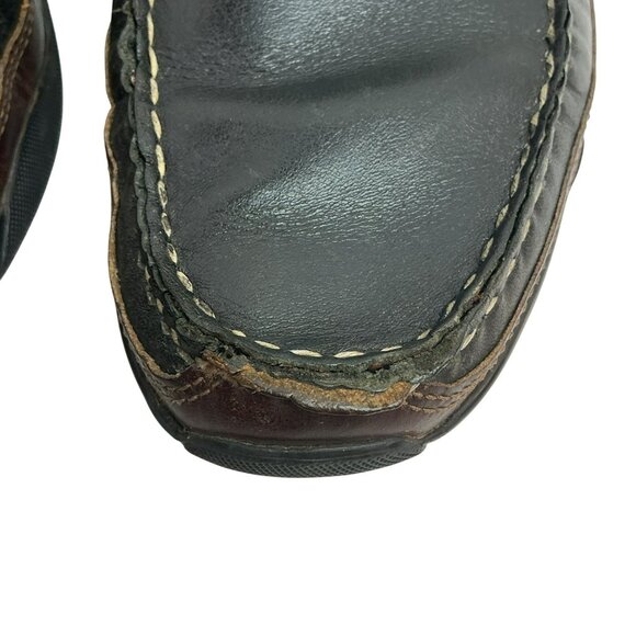 Allen Edmonds Boulder Leather Loafers Mens 10.5 D Black & Brown Slip-On main image 6